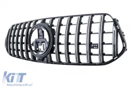 Grille pour Mercedes GLE SUV W167 V167 GLE C167 Pack Sport 2019-2023 GTR Look Caméra-image-6128548