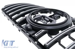 Grille pour Mercedes GLE SUV W167 V167 GLE C167 Pack Sport 2019-2023 GTR Look Caméra-image-6128549