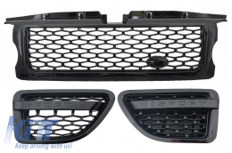 image-17-Grille pour Sport 05-08 L320 Autobiographie Regardez Tout Noir Évents latéraux