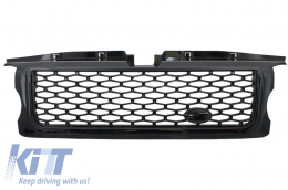 Grille pour Sport 05-08 L320 Autobiographie Regardez Tout Noir Évents latéraux-image-6026287