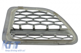 Grille pour Sport 05-08 L320 Autobiographie Regardez Tout Noir Évents latéraux-image-6026293