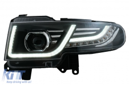 Grille pour Toyota FJ Cruiser XJ10 2007-2015 LED Phares Bi-Xenon Look Dynamique-image-6068551
