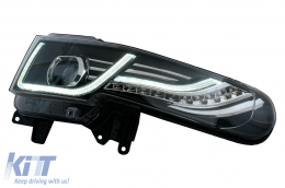 Grille pour Toyota FJ Cruiser XJ10 2007-2015 LED Phares Bi-Xenon Look Dynamique-image-6068553