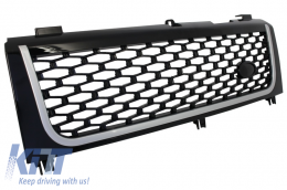 Grille pour Vogue III L322 02-05 Fentes latérales Noir Chrome Look Autobiography-image-6026549