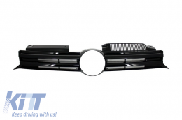 Grille pour VW Golf VI 08-13 phares à LED clignotants dynamiques R20 Look-image-6052961