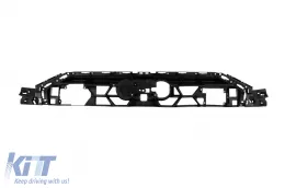 Grille S-type noire mate adaptée pour Audi A6 2019-2024-image-6139168
