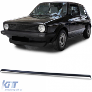 image-26-Grille spoiler headlight trim black for VW Golf 1 Cabrio 74-89 Caddy 82-92