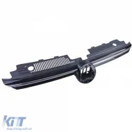 Grille sport avec bandeau chromé éclairé adapté pour VW Golf 8 à partir de 2019-image-6265933