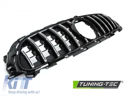 GRILLE SPORT CHROME BLACK fits MERCEDES W213 SPORT 20-23-image-6269608