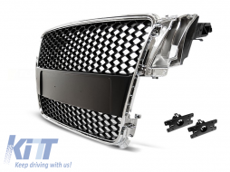 GRILLE SPORT CHROME fits AUDI A5 07-06.11 - TTGA6027561