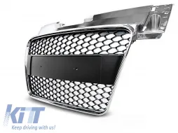image-74-GRILLE SPORT CHROME fits AUDI TT 06-14