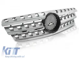 image-39-GRILLE SPORT CHROME SILVER fits MERCEDES W163 98-05