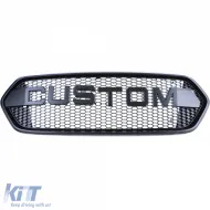 Grille sport en design nid d'abeille adaptée pour Ford Tourneo + Transit Custom 18-23-image-6198224