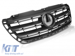 GRILLE SPORT MATT BLACK fits MERCEDES SPRINTER W907 18-