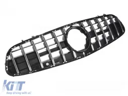 image-33-GRILLE SPORT NOIRE CHROMÉE adaptée pour MERCEDES SL R231 16-20