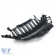 Grille sport sans emblème Black Edition noire, adaptée pour Opel Adam 12-19-image-6192198
