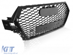 GRILLE SPORT STYLE GLOSSY BLACK PDC fits AUDI Q7 4M 15-19