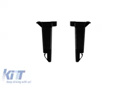 Grille style GT chrome/noir adapté pour Mercedes GLA H247 après 2020 avec pare-chocs standard-image-6146399