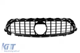 image-13-Grille style GT noire adaptée pour Mercedes E-Class W213 berline, S213 break, C238 coupé, A238 cabriolet 2020-2023