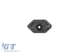 Grille type RS laqué noir adapté pour Audi A4 B8 berline, break après 2013 avec base d'emblème, supports PDC et panneau de plaque d'immatriculation-image-6132344