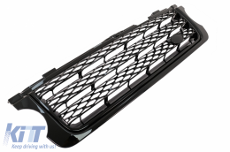 Grille Évents latéraux pour Range Rover Vogue L322 III 10-12 Autobiography Look Tout Noir-image-6096022