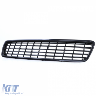 Grille without emblem black suitable for Audi A4 B5 94-00-image-6209855