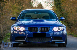 Grilles Calandre pour BMW 3 E92 E93 Coupé Cabriolet Pré LCI 06-09 Double rayure-image-6101299