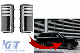 Grilles d'aération Évents pour Vogue III L322 02-12 Gray Noir Mat Autobiography--image-6048147