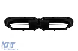 Grilles de calandre illuminées Iconic Glow adaptées pour BMW Série 5 G30, G31 2020-2023, laquées en noir-image-6146876