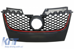 Grilles de pièces pour pare-chocs avant GTI Look VW Golf 5 V MK5 2003-2007-image-6040444