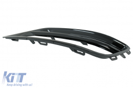 Grilles Latérales Pare-Chocs pour VW Golf VII 7 13-17 R-Line Design Noir Brillant-image-6074211