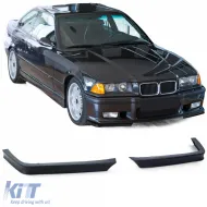 image-42-GT Evo Spoiler-Ecken-SET mit schwarzen Flaps, Spoilerlippe geeignet für BMW E36 90-98 M3