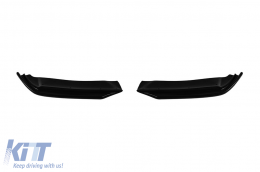 image-19-GT splitters suitable for front M Technik bumper for BMW 3 Series E90 sedan, E91 touring 2005-2008, unpainted