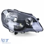 image-19-GTI Cup Headlight Black Right fits for VW Polo 9N3 2005-2009
