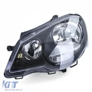 GTI Cup Scheinwerfer Schwarz Links geeignet für VW Polo 9N3 2005-2009-image-6257858