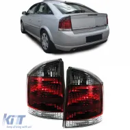 image-7-GTS OPC Tail Light Set Red Black for Opel Vectra C Sedan 2002-2008