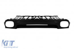 image-64-GTS-Typ Diffusor geeignet für die hintere Stoßstange des Porsche Cayenne 958.2 2015-2017