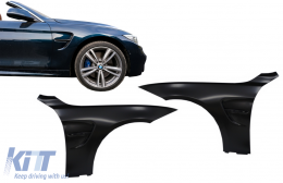Guardabarros para BMW 4 F32 F33 F36 13-02.17 Coupe Cabrio Gran Coupe M4 Look-image-6075529
