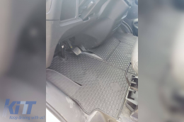 Gumarny Zubri gumiszőnyeg Iveco Daily 2014-tő, 3 részes szett, fekete-image-6254353