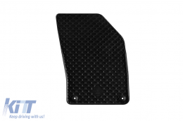 Gumarny Zubri gumiszőnyeg Volvo S60, V60 2019-tő, 4 részes szett, fekete-image-6252346