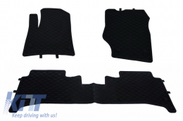 image-25-Gumi autószőnyeg szett Porsche Cayenne 957 (2002-2010) / Volkswagen Touareg 7L (2002-2010) fekete