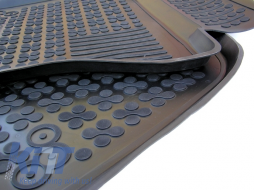 Gumi padlószőnyeg fekete AUDI A3 S3 sportback 2012+ VOLKSWAGEN Golf 7 VII 2012+-image-5999462