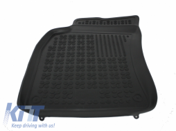 Gumi Padlószőnyeg fekete AUDI A6 4F 2004-2008, A6 Avant, A6 Allroad Quattro 2004-2011-image-5999468