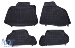 image-7-Gumi padlószőnyeg fekete SEAT Leon 1P 2005-2013, SKODA Octavia II 2004-2013, Octavia II Tour 2010+; VW Golf 5, Golf 6 2003-2013, Jetta 2005-2010, Scirocco III 2008+