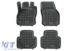 image-52-Gummibodenmatte Schwarz für Audi Q3 II 2018- Q3 Sportback 2019- Geruchlos Erhöhte Kante