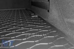 Gummimatte für den Kofferraum geeignet für Audi A6 Avant, A7 Sportback nach 2018, schwarz-image-6224531