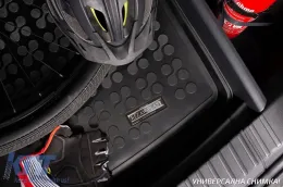 Gummimatte für den Kofferraum von Rezaw-Plast geeignet für Opel Corsa D 2006-2014 mit dem Kofferraumboden in der unteren Position-image-6218010