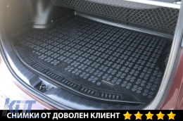 Gummimatte für den Kofferraum von Rezaw-Plast geeignet für Toyota Rav4 2013-2018 mit 5 Türen und kleinem Ersatzrad-image-6218780