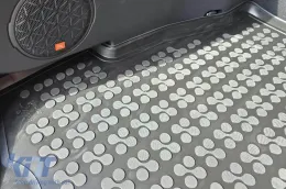Gummimatte für den Kofferraum von Rezaw-Plast geeignet für Toyota Rav4, Rav4 Hybrid nach 2018 mit kleinem Ersatzrad und Werkzeugen im Kofferraum-image-6218832