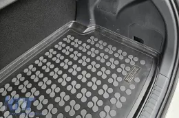 Gummimatte für den Kofferraum von Rezaw-Plast geeignet für Toyota Yaris Hybrid nach 2023, mit dem Kofferraumboden in der oberen Position, 1 Stück, schwarz-image-6218956